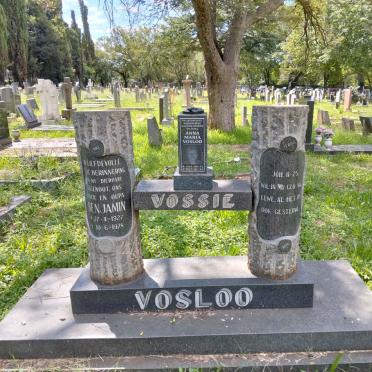 VOSLOO Benjamin 1927-1978 & Anna Maria 1929-2017_1