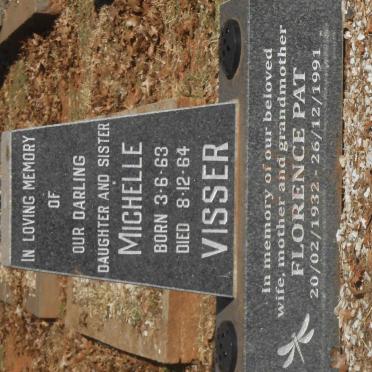 VISSER Florence Pat 1932-1991 :: VISSER Michelle 1963-1964