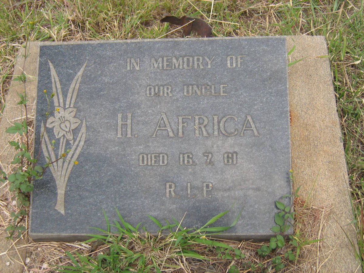 AFRICA H. -1961