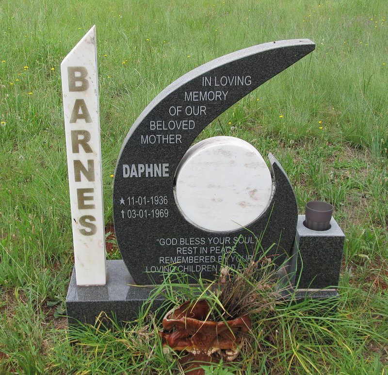 BARNES Daphne 1936-1969
