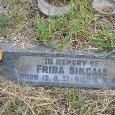 DIKGALE Frida 1931-1949