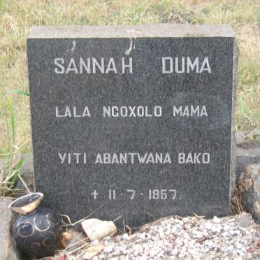 DUMA Sannah -1957