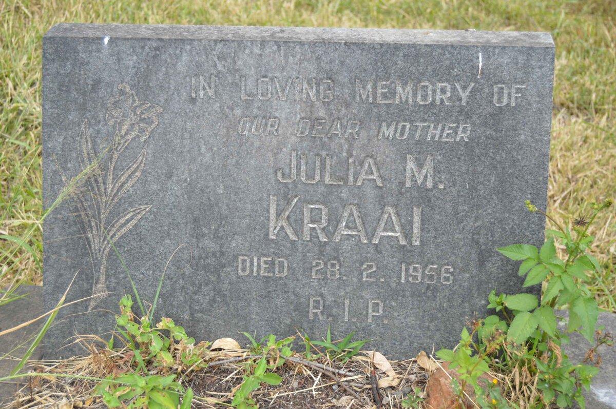 KRAAI Julia M. -1956