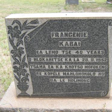 KABAI Frangenie -1952