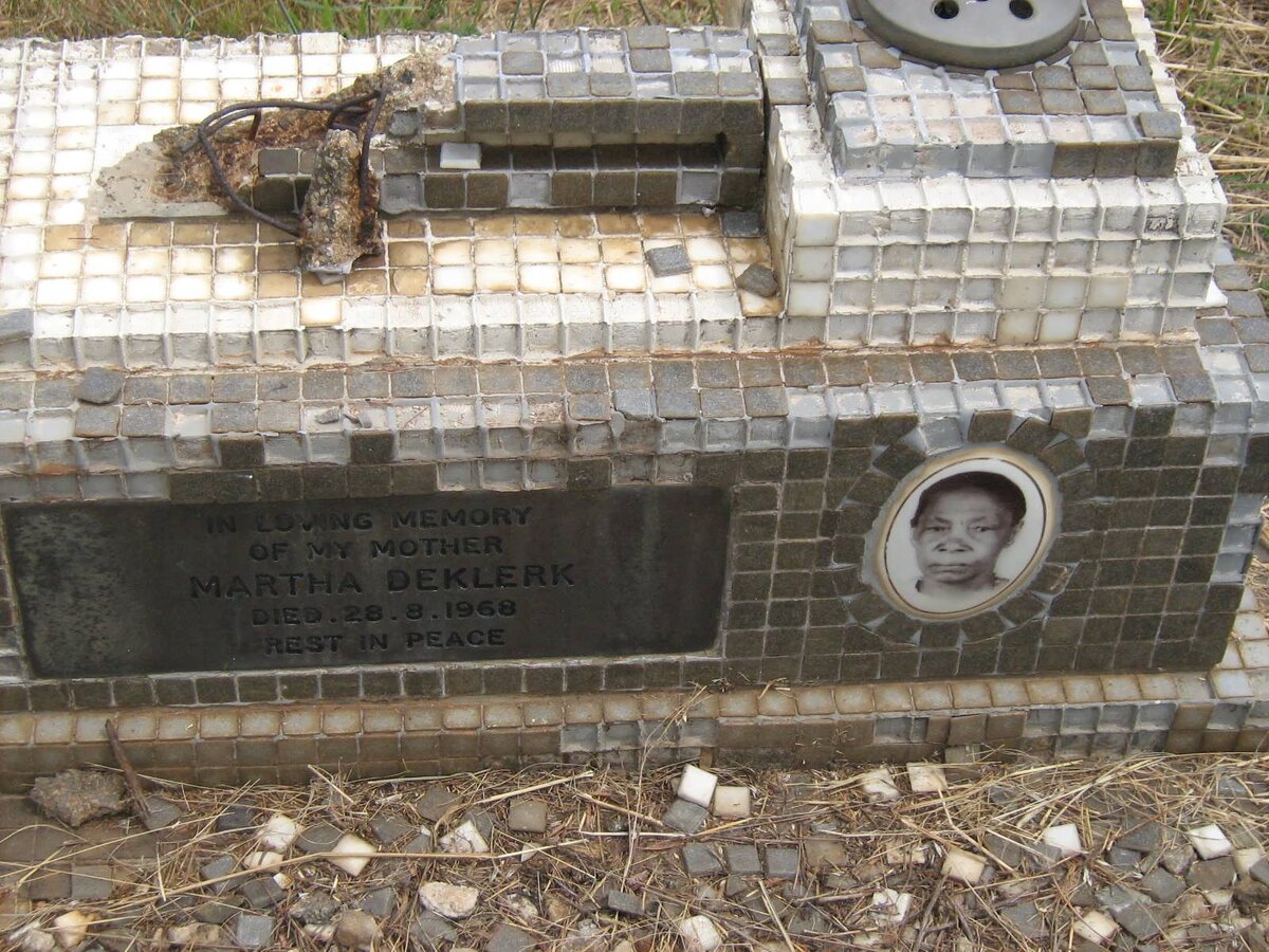 KLERK Martha, de -1968