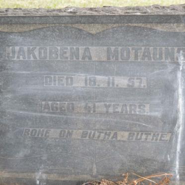 MONTAUNG Jakobena -1957