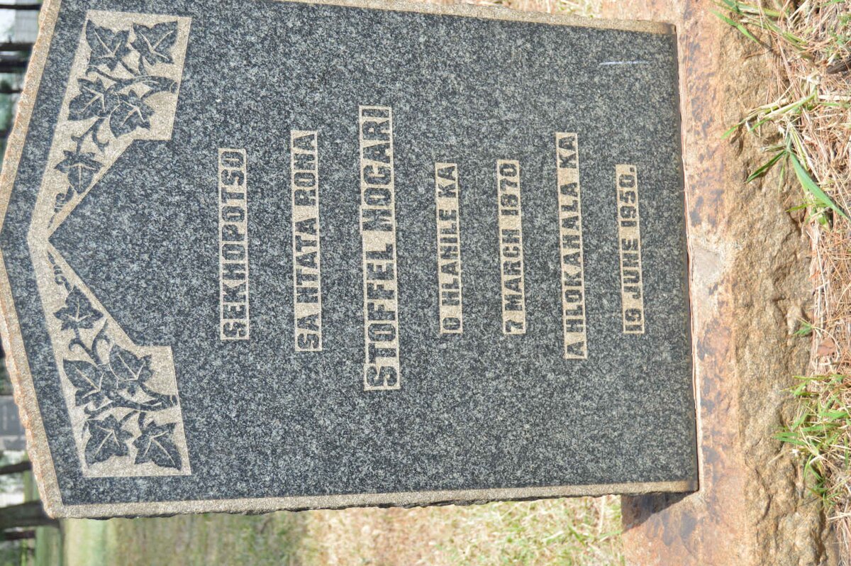 MOGARI Stoffel 1870-1950