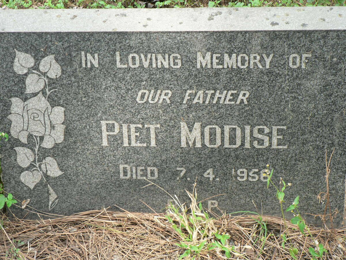 MODISE Piet -1956