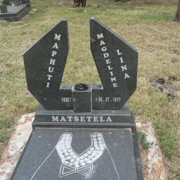 MATSETELA Maphuti Magdeline Lina -1957