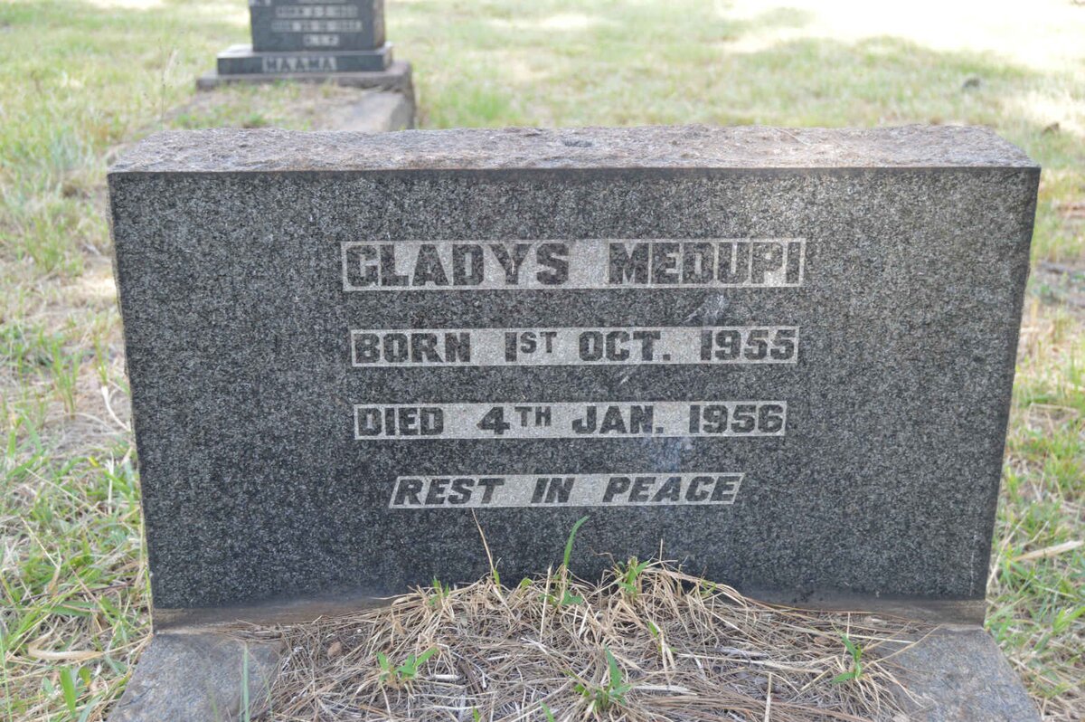 MEDUPI Gladys 1955-1956