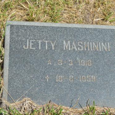 MASHININI Jetty 1918-1959