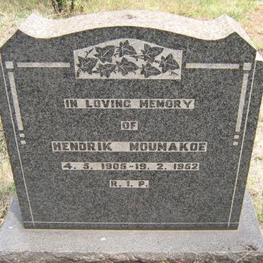MOUMAKOE Hendrik 1905-1952