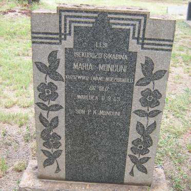 MUNGUNI Maria -1953