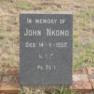 NKOMO John -1952