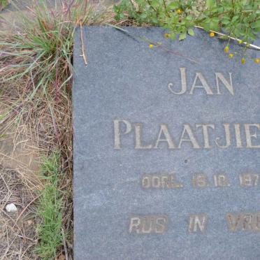 PLAATJIES Jan -1976