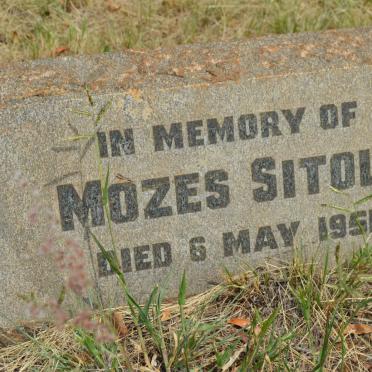 SITOLE Mozes -1951