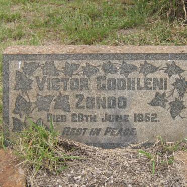ZONDO Victor Godhleni -1952