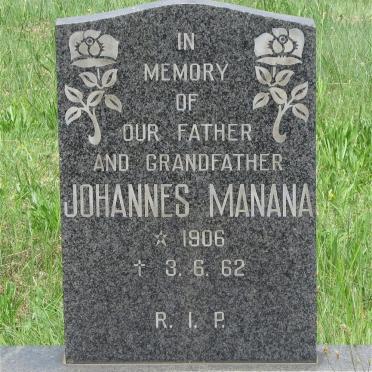 MANANA Johannes 1906-1962
