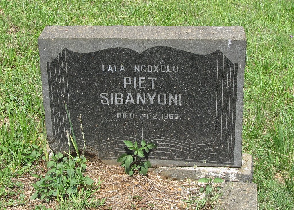 SIBANYONI Piet 1966