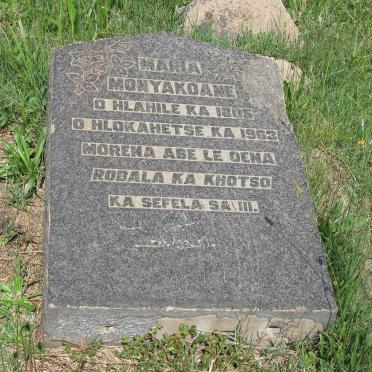 MONYAKOANE Maria -1963