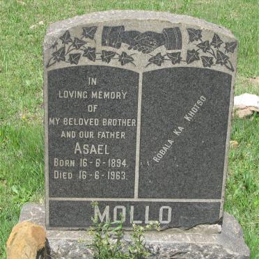 MOLLO Asael 1894-1963
