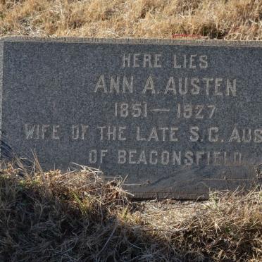 AUSTEN Ann A. 1851-1927