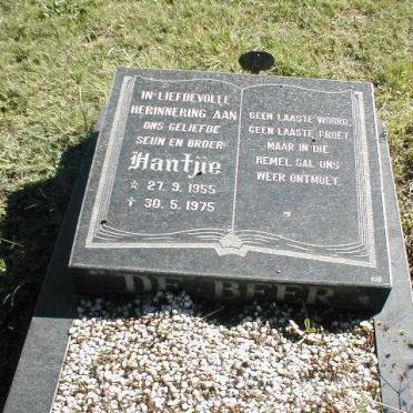 BEER Hantjie, de 1955-1975