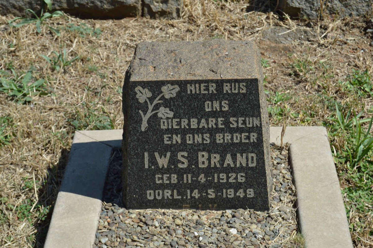 BRAND I.W.S. 1926-1949