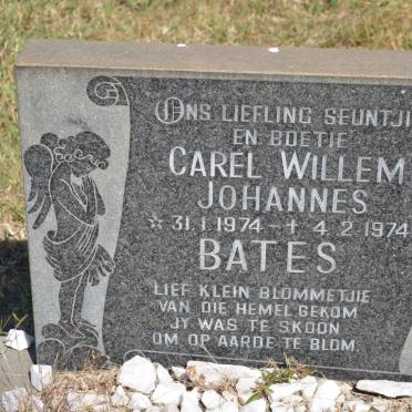 BATES Carel Willem Johannes 1974-1974