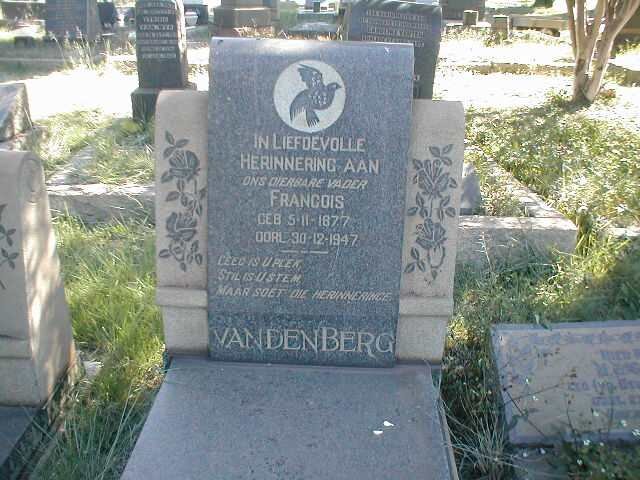 BERG Francois, van den 1877-1947