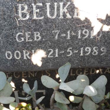 BEUKES Gert Rudolph 1910-1989 &amp; Susanna Elizabeth Magretha LOOTS 1908-1974