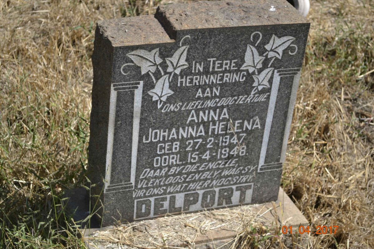 DELPORT Anna Johanna Helena 1947-1948