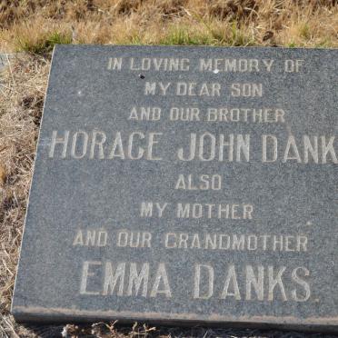 DANKS Emma :: DANKS Horace John