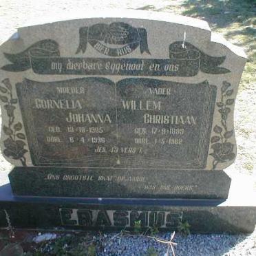 ERASMUS Willem Christiaan 1893-1962 &amp; Cornelia Johanna 1905-1996