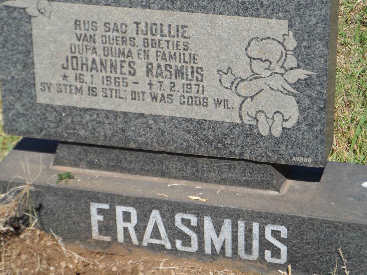 ERASMUS Johannes Rasmus 1965-1971