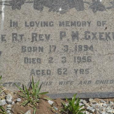 GXEKWA P.M. 1894-1956