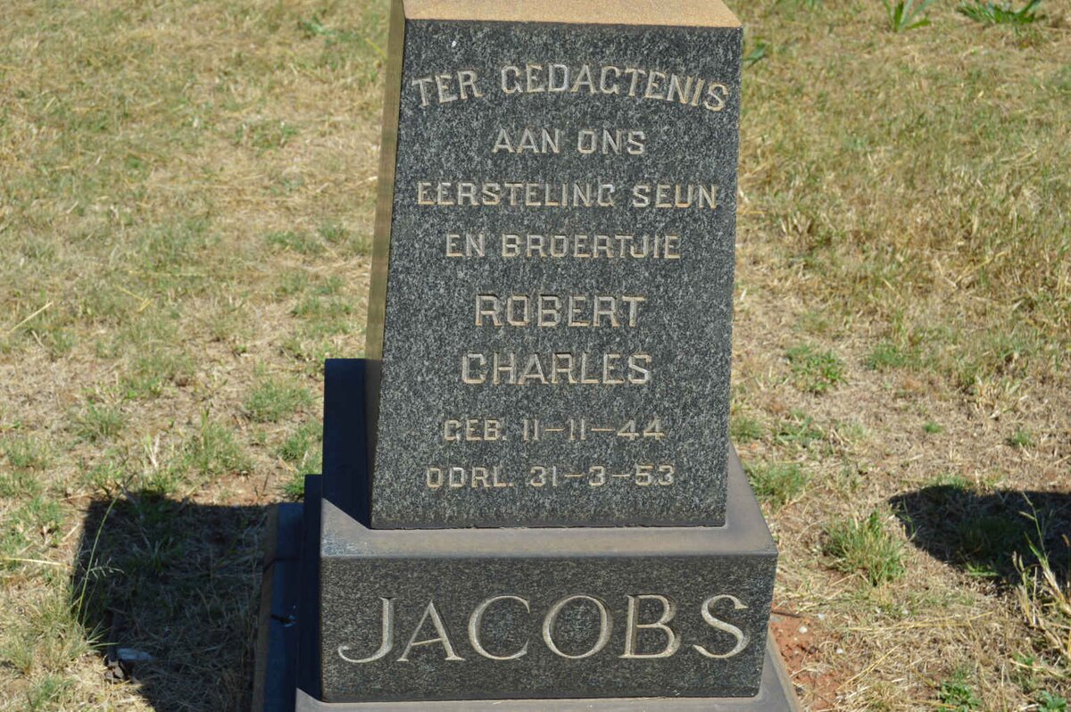 JACOBS Robert Charles 1944-1953