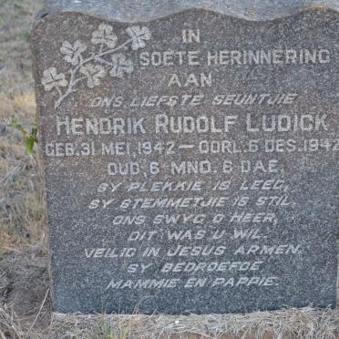 LUDICK Hendrik Rudolf 1942-1942