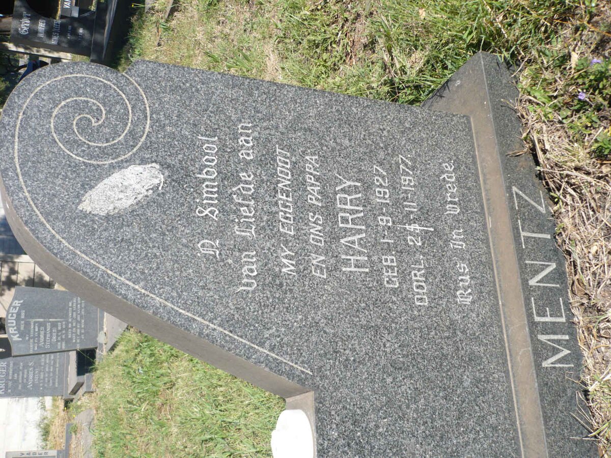 MENTZ Harry 1927-1977