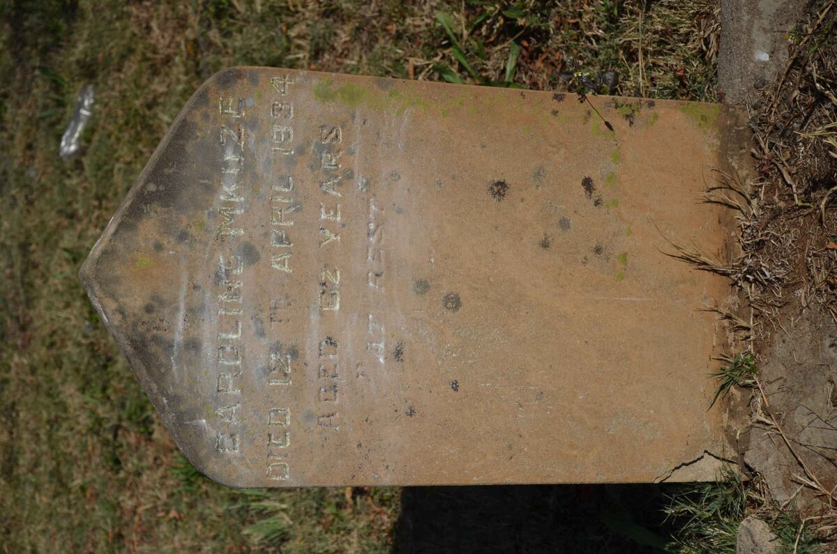 MKUZE Caroline -1934