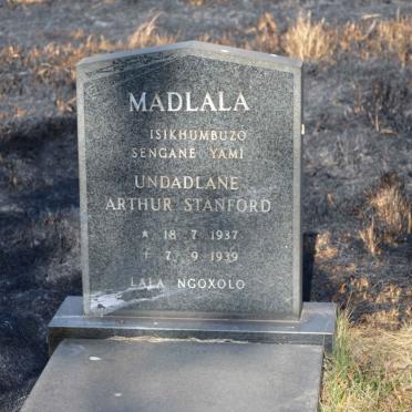 MADLALA Arthur Stanford 1937-1939