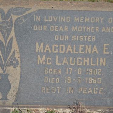 McLAUGHLIN Magdalena E. 1902-1960