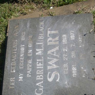 SWART Gabriel M.J. 1919-1977
