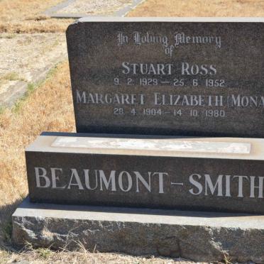 SMITH Margaret Elizabeth, BEAUMONT 1904-1980 :: BEAUMONT-SMITH Stuart Ross 1929-1952