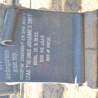 SMIT Izak Theunis Johannes -1935 &amp; Martha Johanna Magrieta -1966