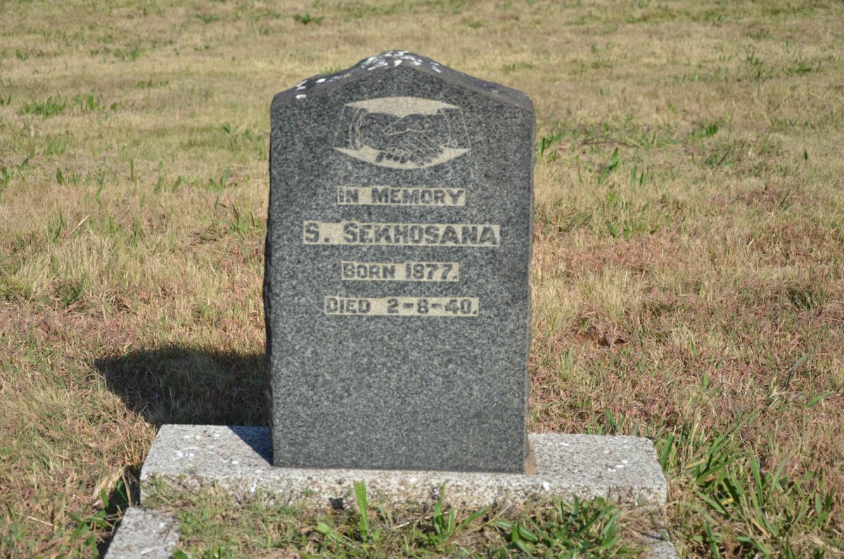 SEKHOSANA S. 1877-1940