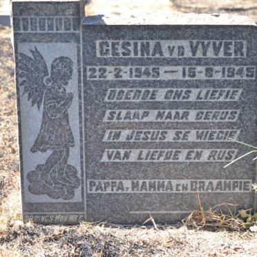 VYVER Gesina, v.d. 1945-1945