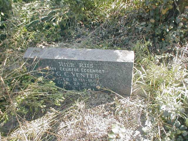 VENTER G.C. 1887-1953