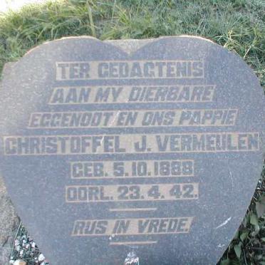 VERMEULEN Christoffel J. 1888-1942
