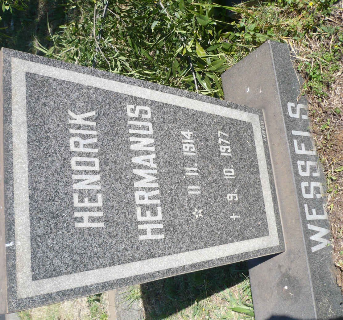 WESSELS Hendrik Hermanus 1914-1977